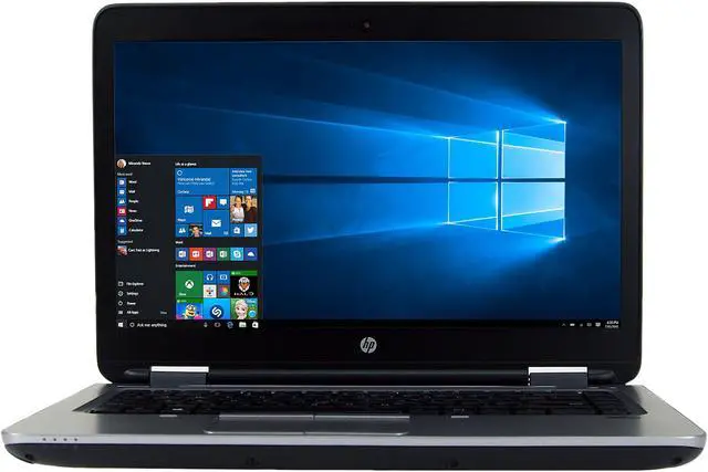 Refurbished: HP ProBook 640 G2 Laptop Intel Core i5 6th Gen 6300U