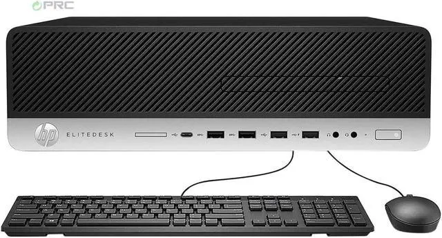 Refurbished: HP EliteDesk 800 G4 SFF Desktop - 8th Gen Intel Hexa