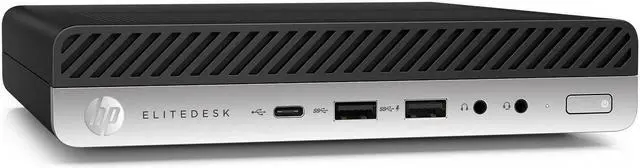 Refurbished: HP EliteDesk 800 G3 Mini Desktop 35W, Intel Core i7