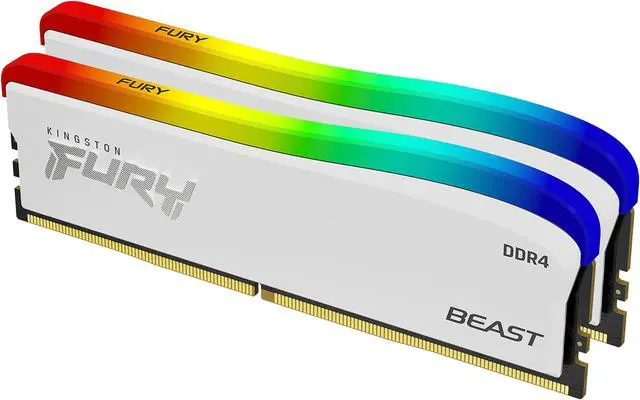 Kingston Fury Beast RGB White Edition 32GB (16GB x 2) 3600MT/s