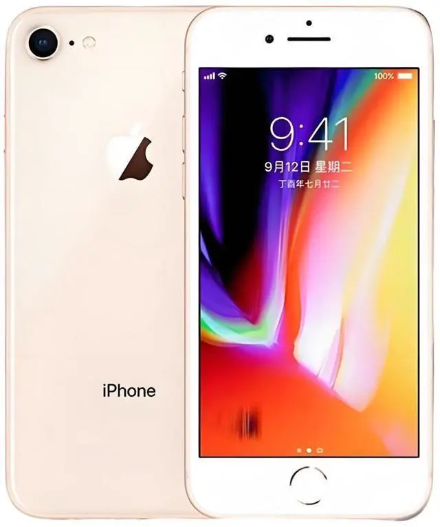 Refurbished: Apple iPhone 8 64GB Gold Network Unlocked 4G LTE
