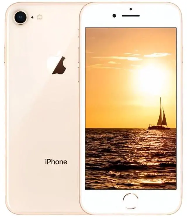 Refurbished: Apple iPhone 8 64GB Gold Network Unlocked 4G LTE
