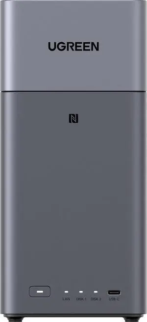 DH2300 UGREEN NASync DH2300 Storage Hub with HDMI Cable 2-bay