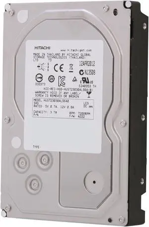 HGST Ultrastar 7K3000 HUS723020ALS640(0B26312) 2TB 7200 RPM 64MB
