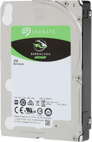 Seagate 4TB BarraCuda 5400 RPM 2.5