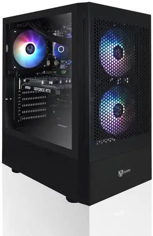 AVGPC Max Gaming PC - AMD RYZEN 5 5600X 6-Core, Radeon RX 9060 XT