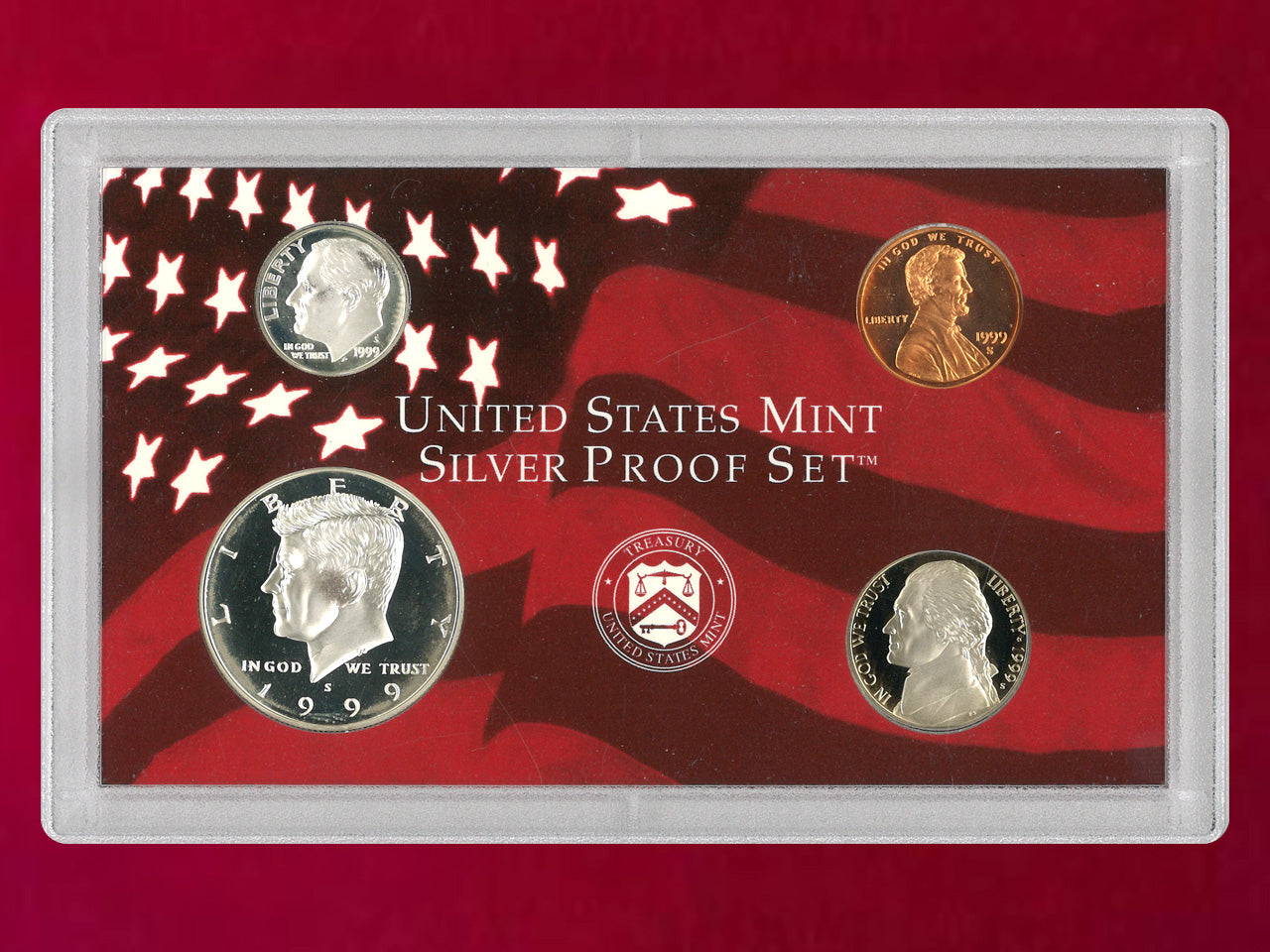 アメリカ】プルーフセット 9枚組 1999［C-0000203］ – ワールド