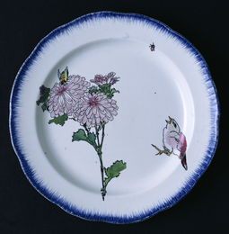 セルヴィス・ルソー』：夏菊に雀|フランソワ＝ウジェーヌ・ルソー