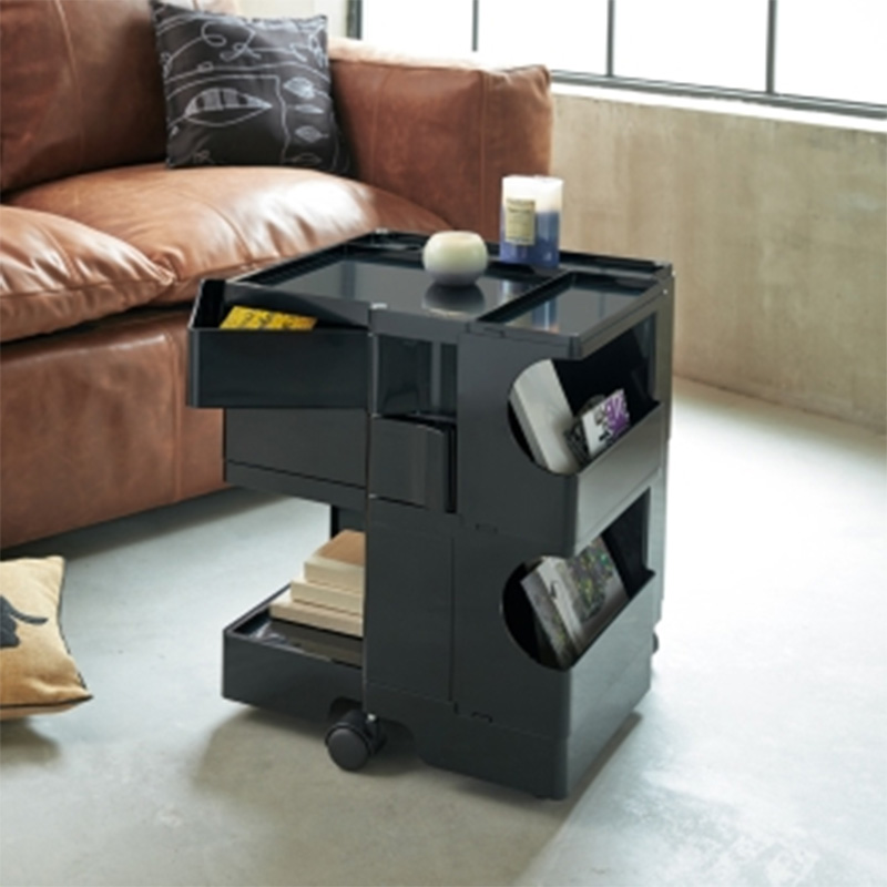 BOBY WAGON ボビーワゴン 3段5トレイ TORNADO GRAY｜ボビーワゴン3段