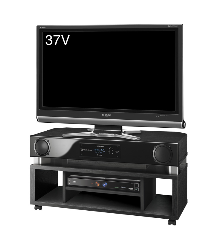 シャープ SHARP☆シアターラックシステム AN-AR300 シアターラックシステム「AQUOSオーディオ」＜AN－AR300＞を発売