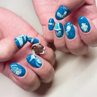 2026年】新着順｜#エルメスネイルのネイルデザイン｜ネイルブック