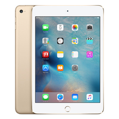 第4世代】iPad mini4 Wi-Fi+Cellular 128GB ゴールド MK782J/A A1550