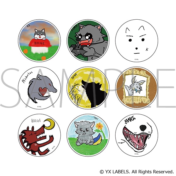 &TEAM アートステッカーコレクション: キャラグッズ｜ムービック（movic）