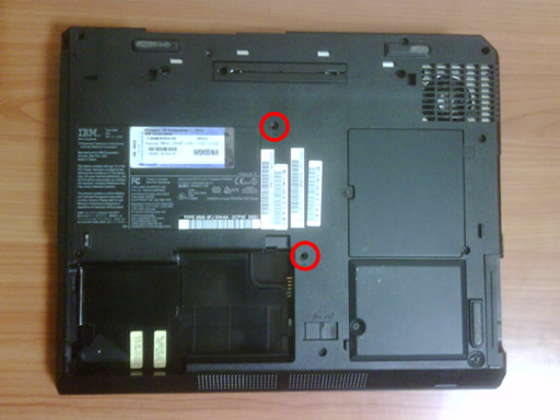 ThinkPad R31 2656-8FJ の RTC バッテリー交換 | digitalbox