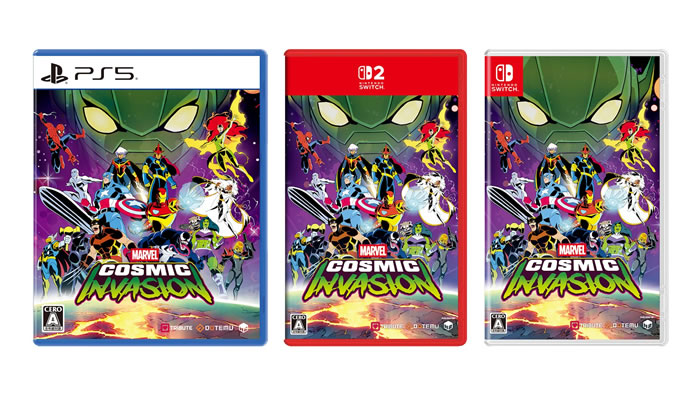 マーベル”ベルトスクロールアクション「MARVEL Cosmic Invasion」の