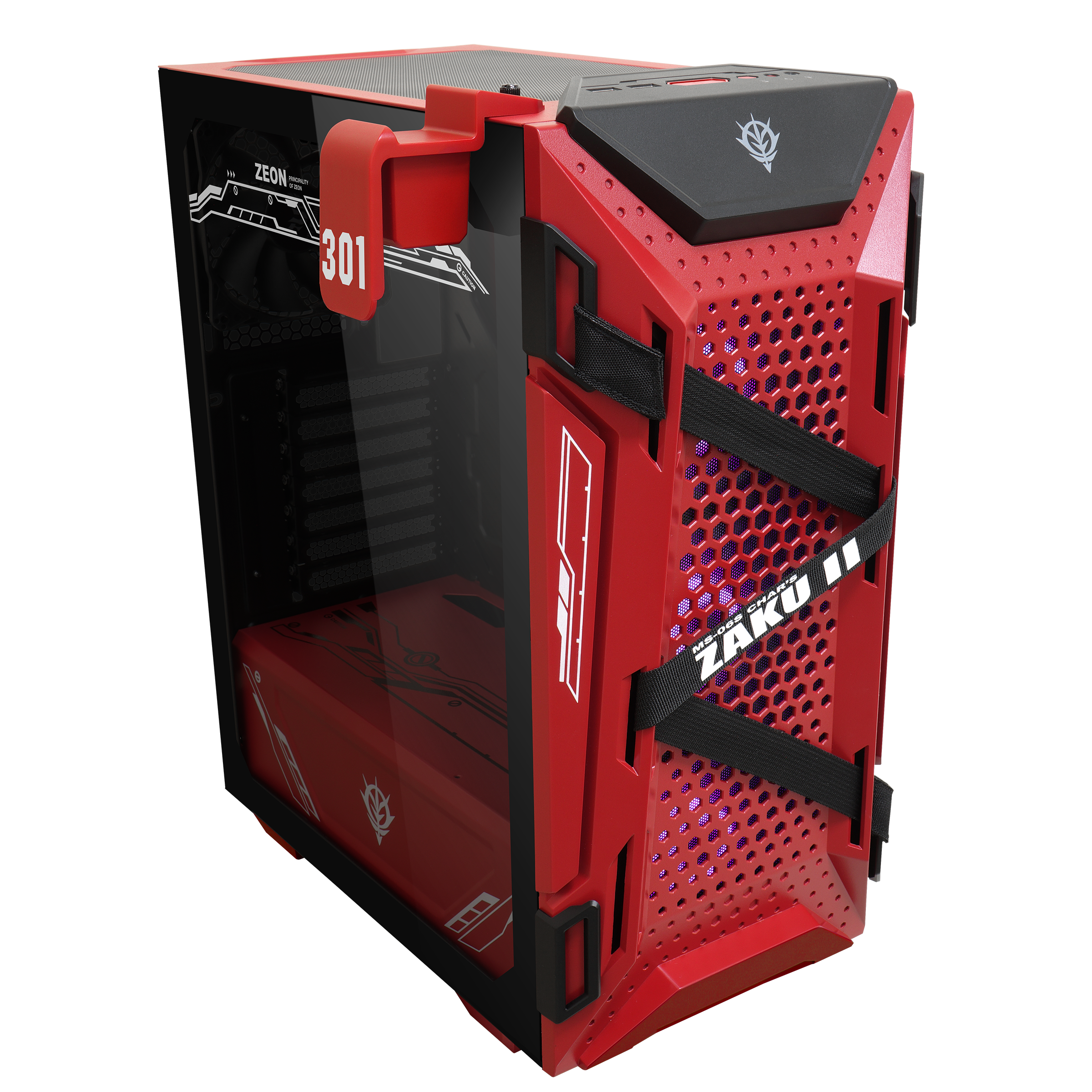 TUF Gaming GT301 ZAKU II EDITION｜PCケース｜ASUS 日本