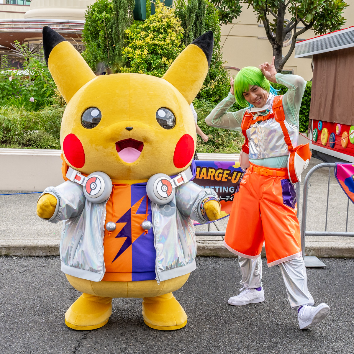 DJピカチュウ＆DJゲンガーと超接近！ユニバーサル・スタジオ・ジャパン