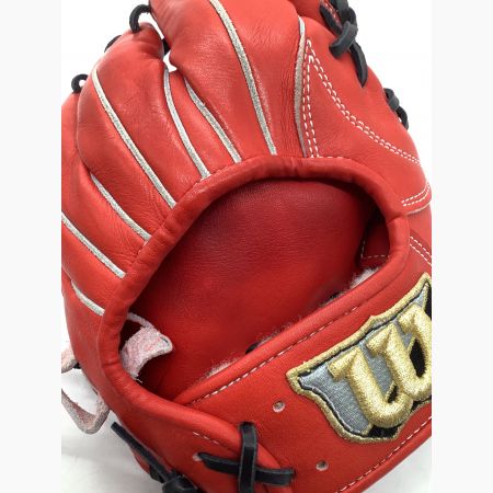 Wilson 硬式グローブ レッド ストライプ Wilson 硬式グローブ レッド