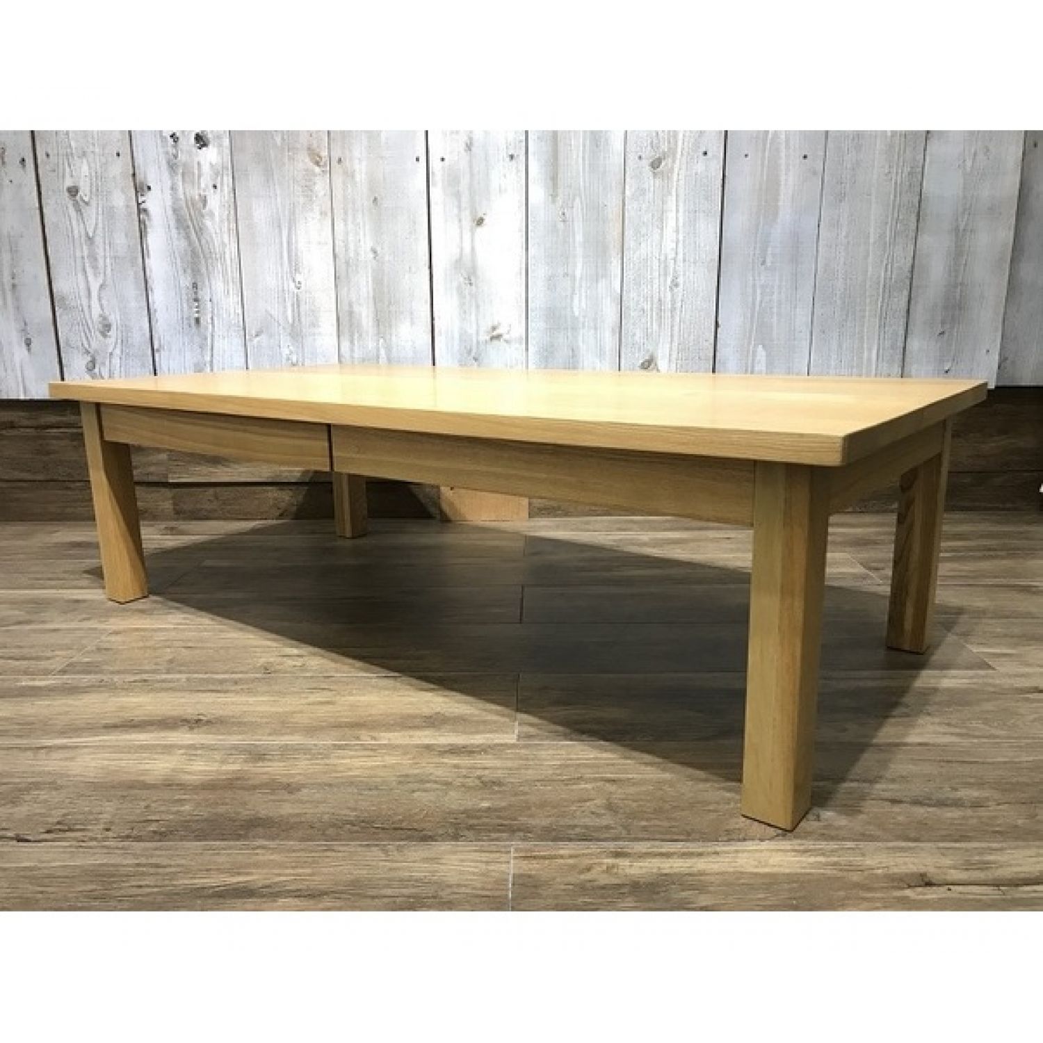 無印良品 ローテーブル ナチュラル タモ材 (2008カタログ) タモ材ロー