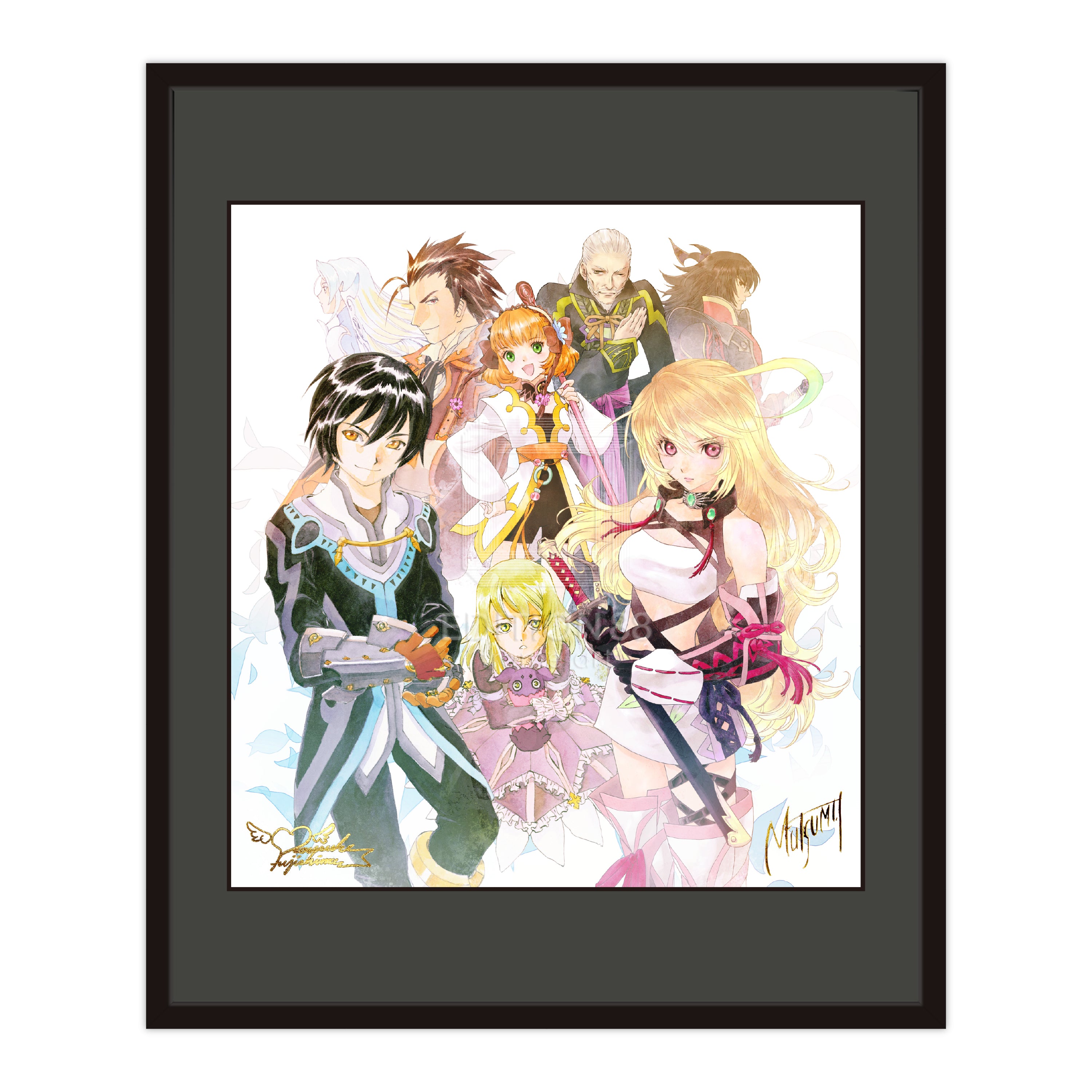 Kosuke Fujishima, Mutsumi Inomata, Art Print, Tales of series
