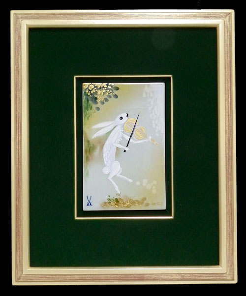 ユーロクラシクス｜マイセン 小型陶板画 プラーク アラビアンナイト