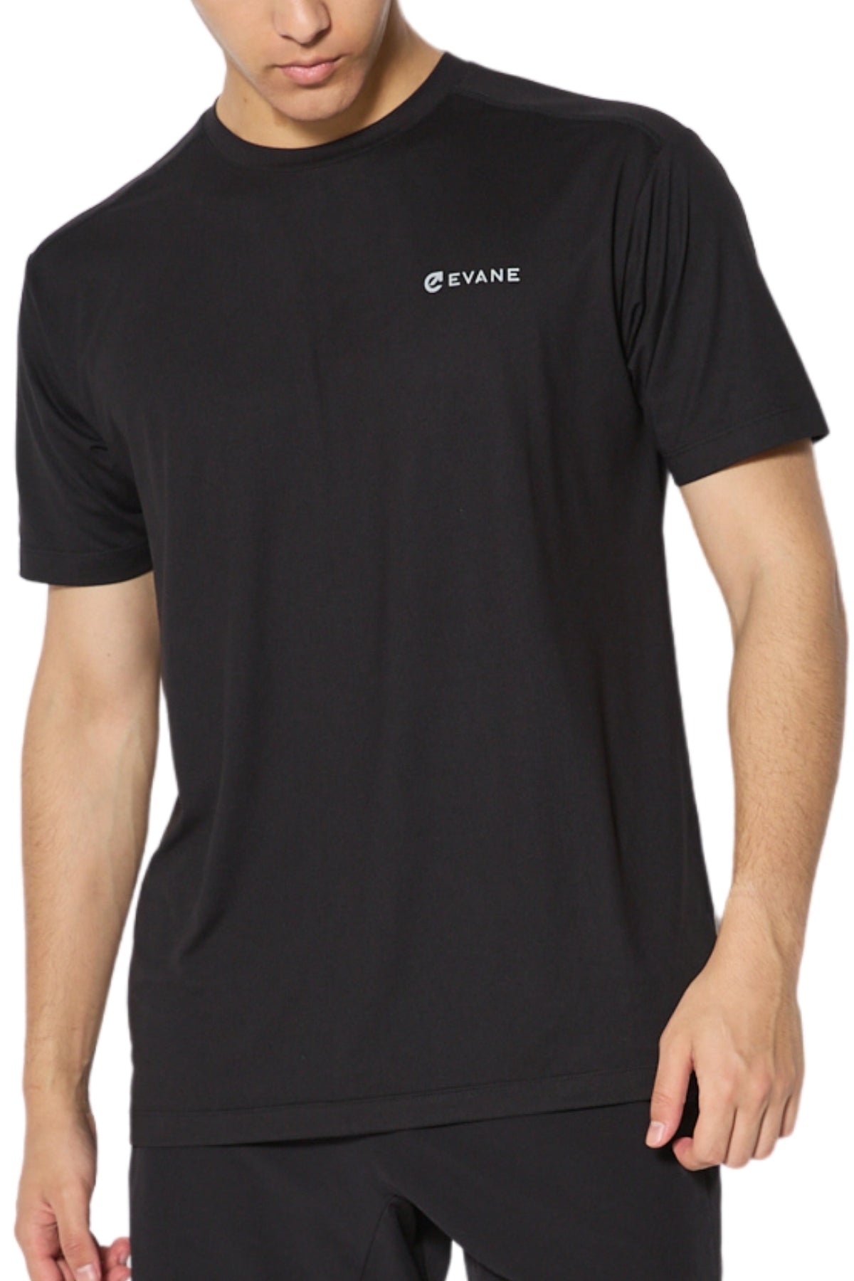 EVANE] エバン 4WAYストレッチ セットイン ドライ トレーニングTシャツ