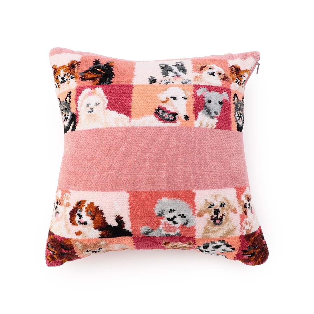 ルック！マイドッグ クッション MDG-257078（WEB限定）(ピンク