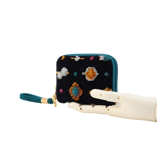 シンス ラウンドファスナー財布 SCE-260329(ネイビー): FEILER