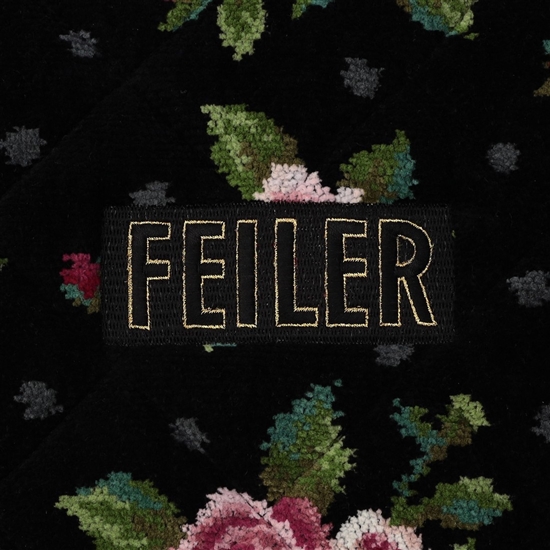 マイジュリエット インテリアマット MJT-257379(ブラック): FEILER