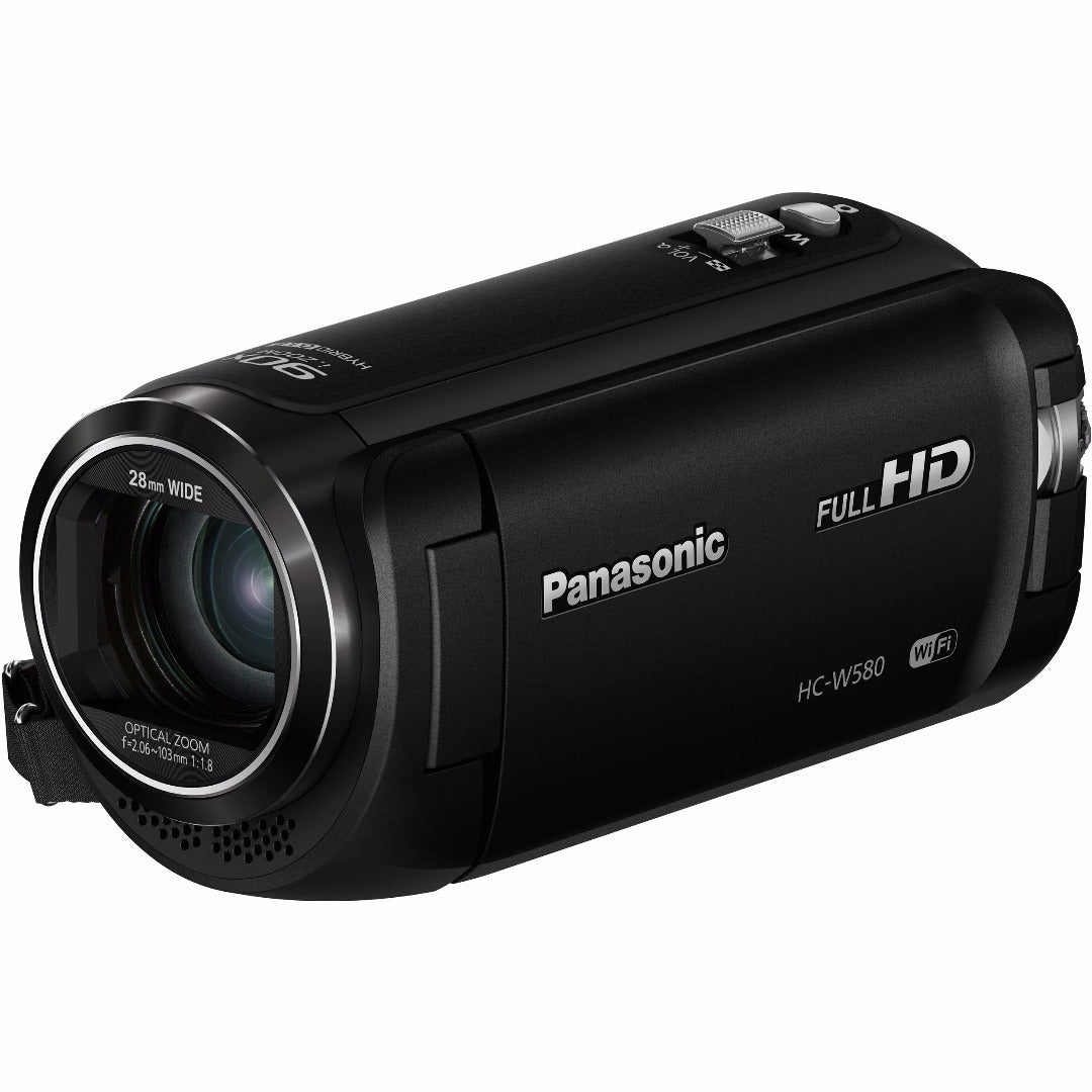 Panasonic W580 Full HD 1080p Camcorder with Twin Camera – Focus Camera