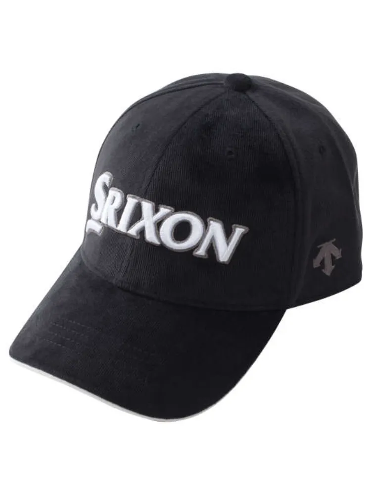 ブラック 【SRIXON(スリクソン)】 3Dロゴキャップ ＊カタログ商品