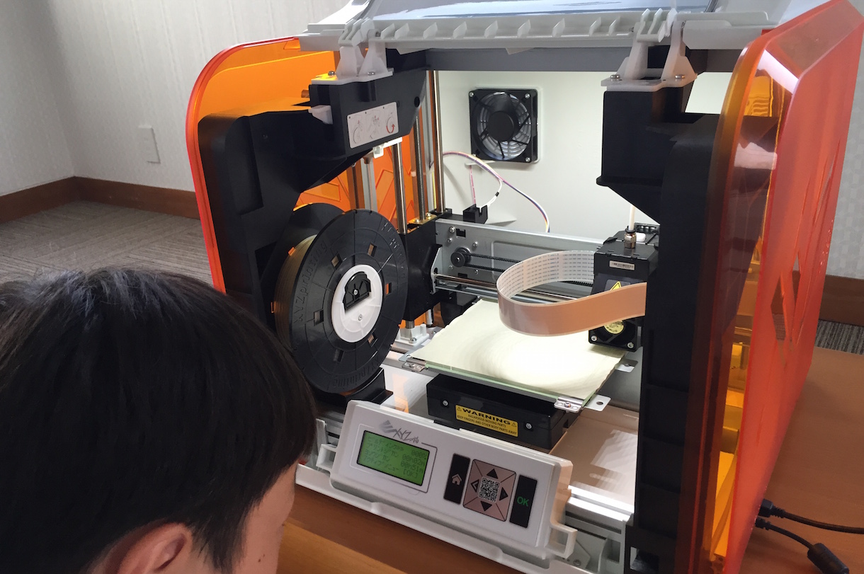 家庭用3Dプリンター ダヴィンチ Jr.1.0 を小学生が使ってみた
