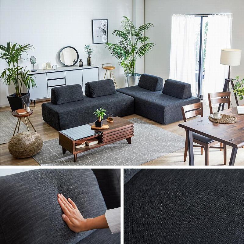 ソファスリム 完成品 幅170 カーティス ソファスリム ＜ダークグレー