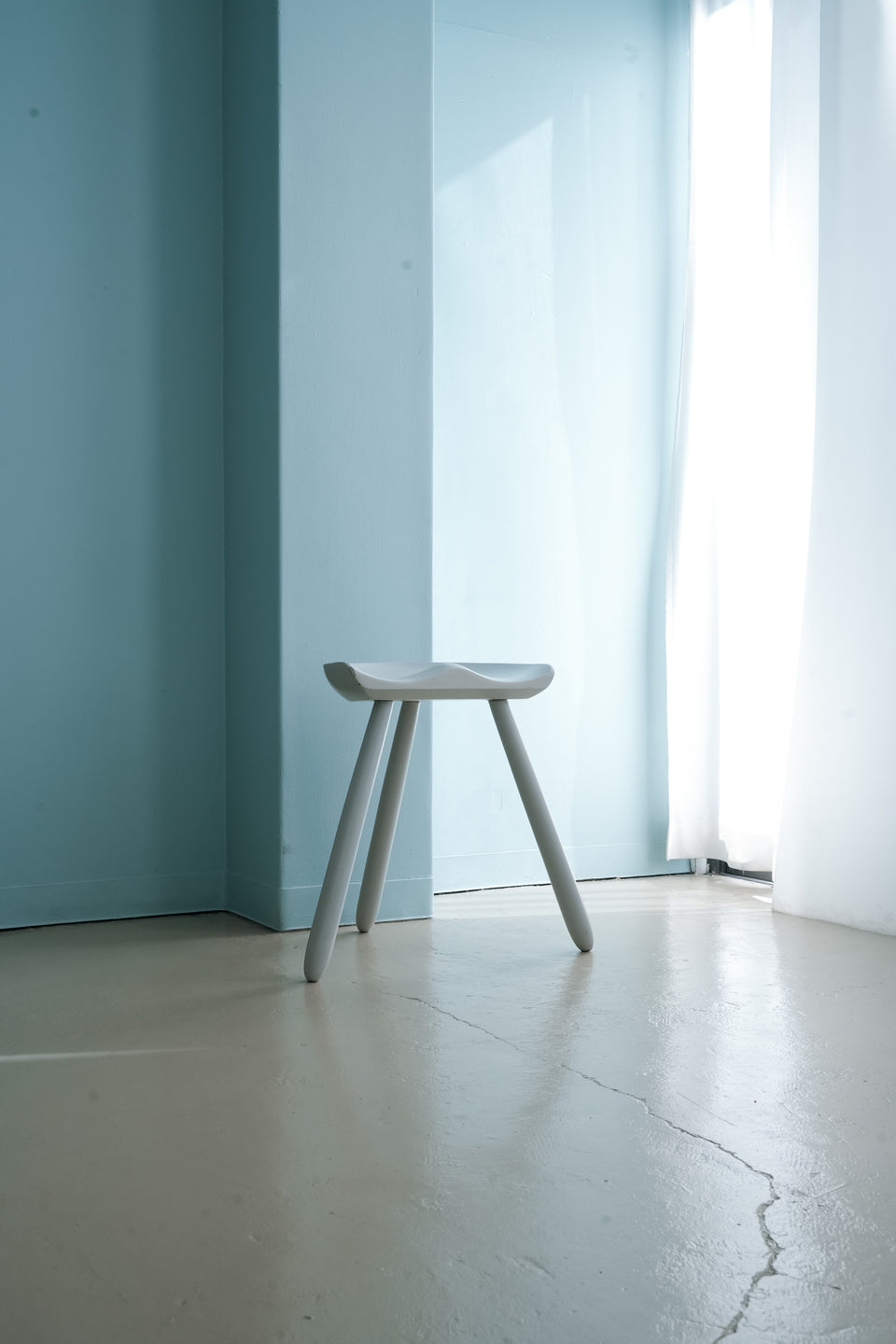 デンマークヴィンテージ シューメーカーチェア ミルクスツール/Danish