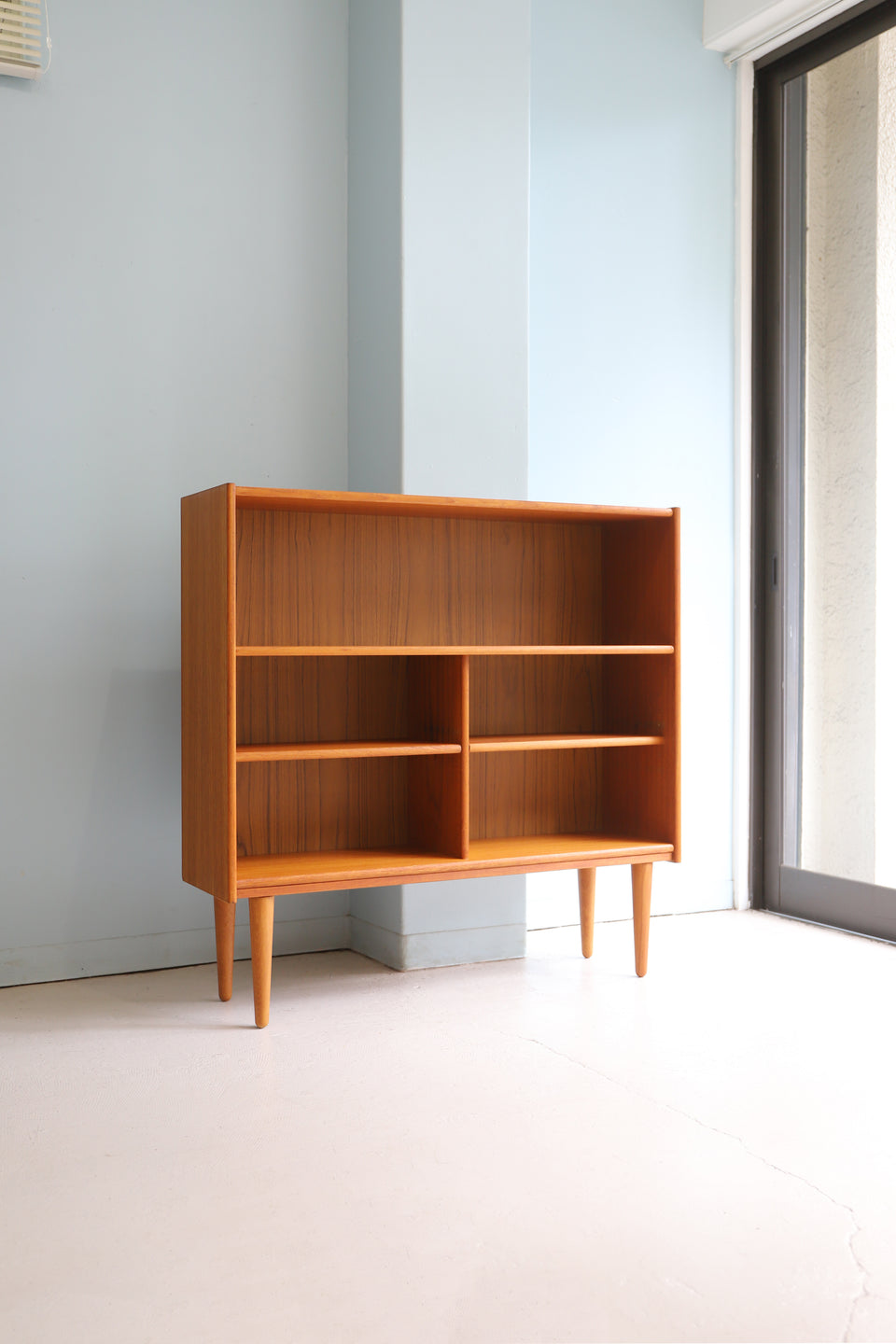 デンマークヴィンテージ ブックケース シェルフ 本棚 チーク材 収納