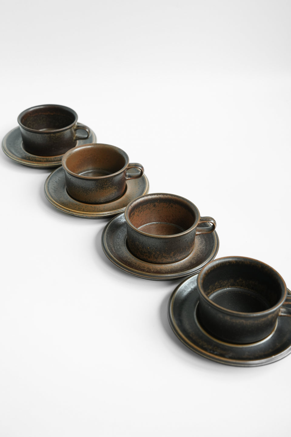 アラビア ルスカ ティーカップ&ソーサー 北欧ヴィンテージ食器/Vintage