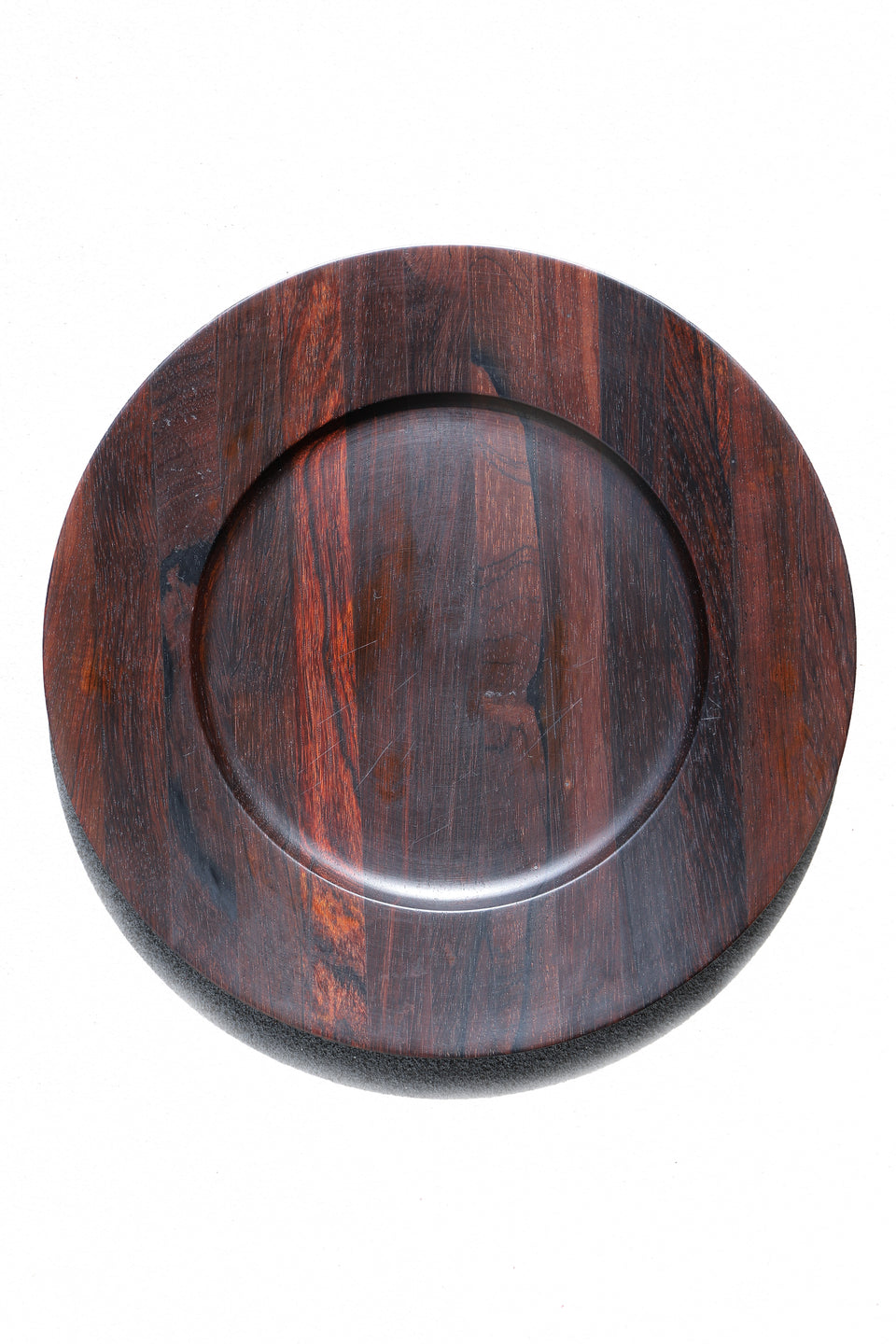 デンマークヴィンテージ 木製プレート トレイ チーク材 ローズウッド材