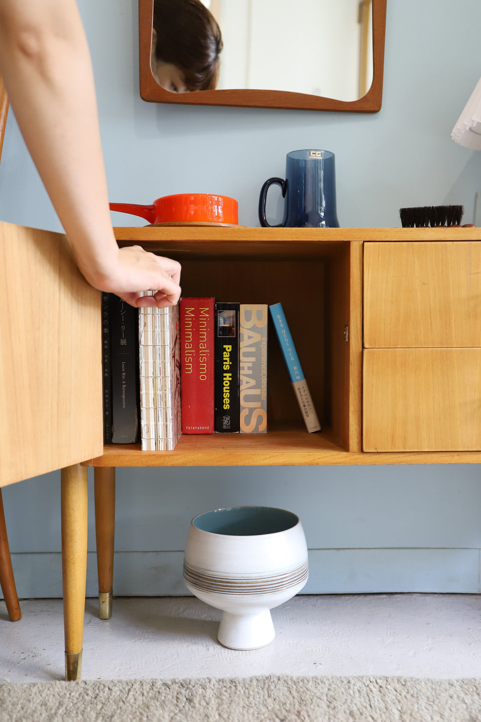 ドイツヴィンテージ スモールキャビネット チェスト サイドボード