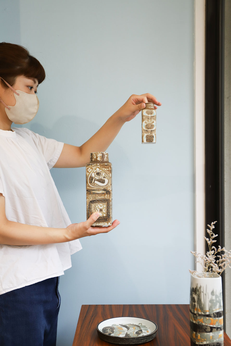 ロイヤルコペンハーゲン フラワーベース 花瓶 北欧ヴィンテージ雑貨