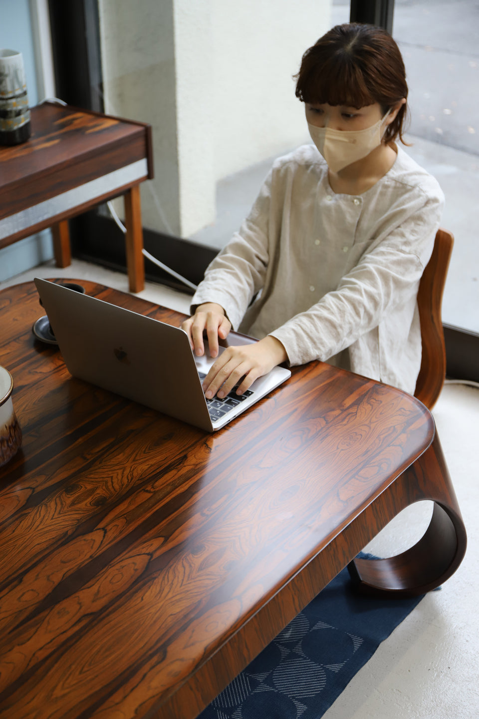 ナチュラルウッド 長方形 木製座卓 【公式通販】