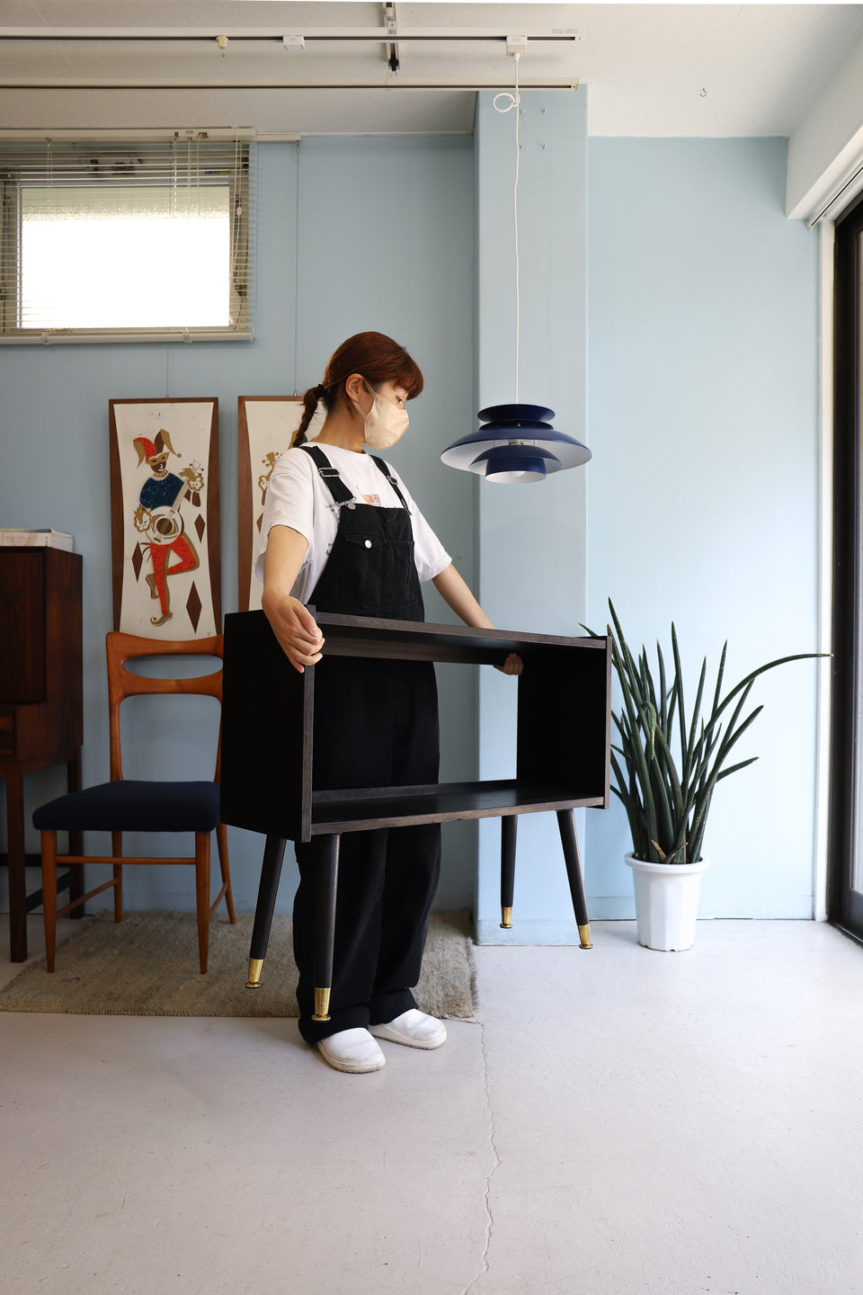 ジャパンヴィンテージ オープンラック TVボード レトロ ミッド