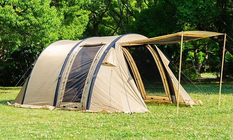 ハイランダーのエアーフレームテントにミニサイズが登場！『エアー