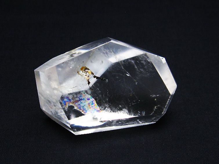 ヒマラヤ水晶 原石 パワーストーン ヒーリングストーン虹入 高波動