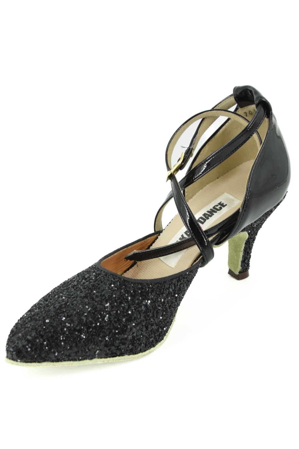 7cmヒール】レディース パーティー（兼用）シューズ 203 ブラック 社交