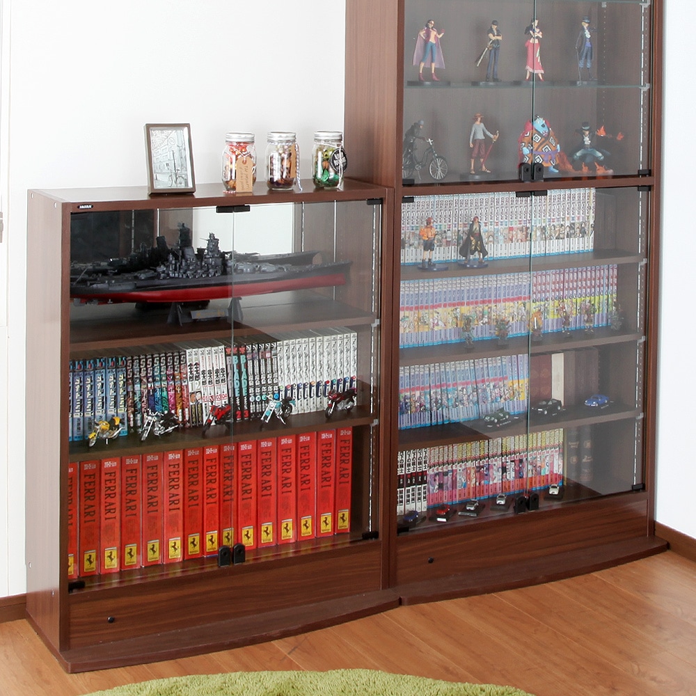コレクションラック ワイド 奥行29cm専用木製棚。フィギュアや
