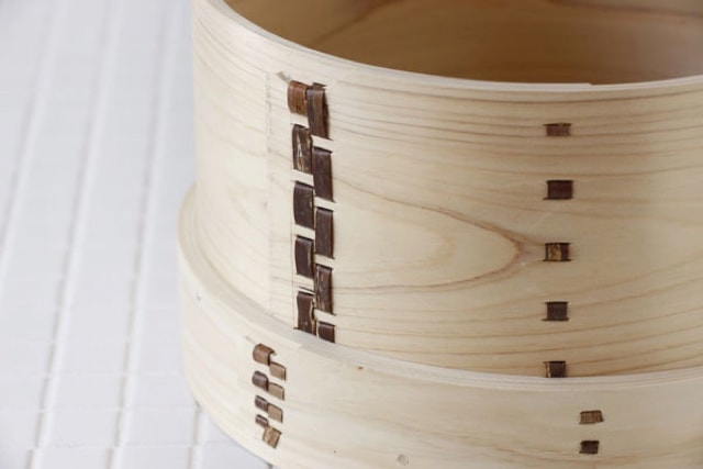 国産 桧(ひのき) 和せいろ27cm 鍋セット[ガス・IH対応 本体 木ぶた 丸