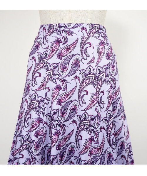 フラメンコ ファルダ スカート パープル系 【フラメンコ ファルダ 衣装