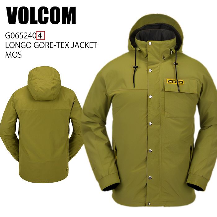 VOLCOM ボルコム G0652404 LONGO GORE-TEX JACKET MOS 23-24