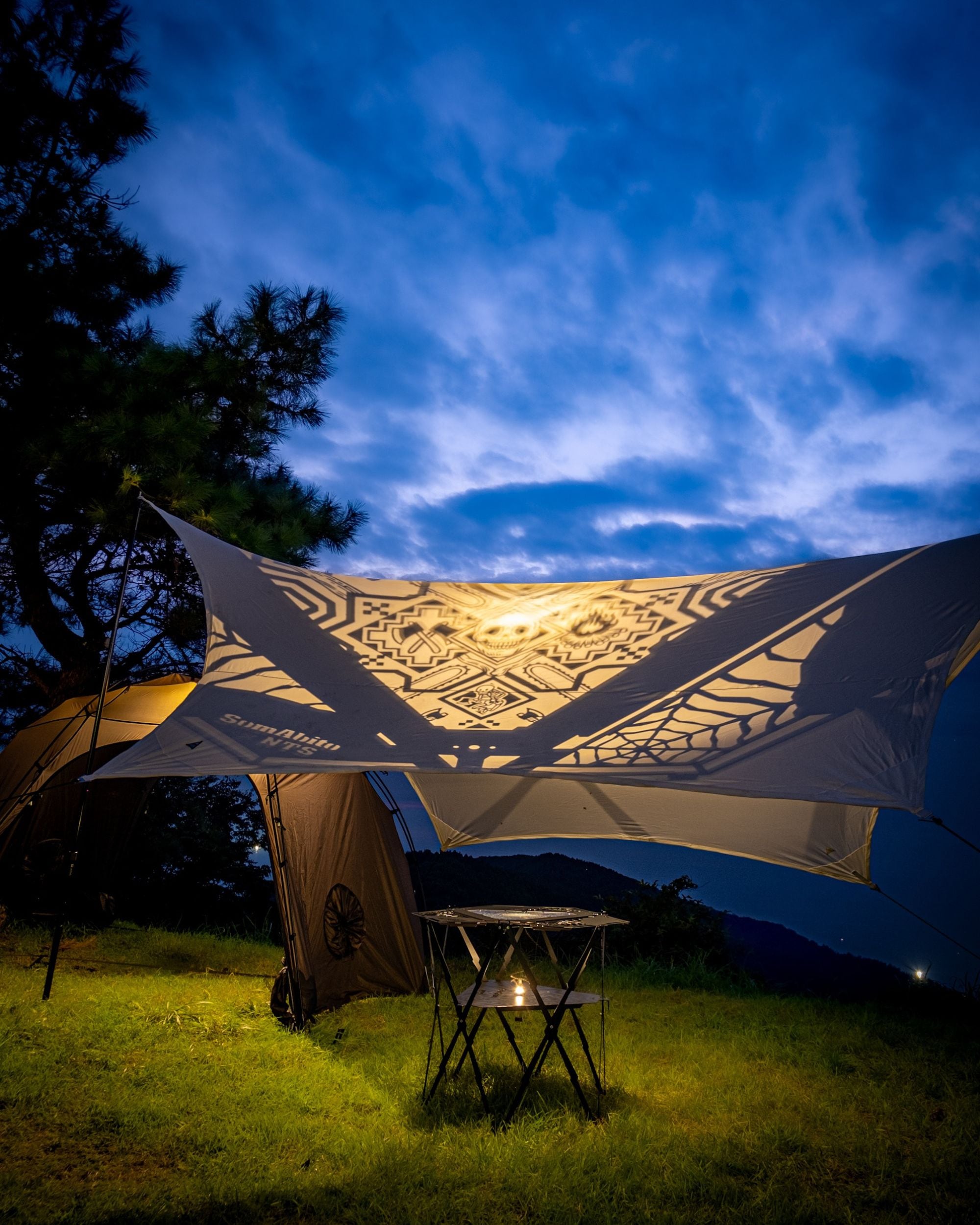 THE STOVE GUARD 「Lサイズ用オプション」トップテーブル+アンダー