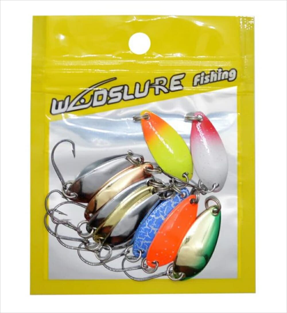 スプーン10個セット 2.5g】 管理釣り場 トラウト ルアー フック 淡水